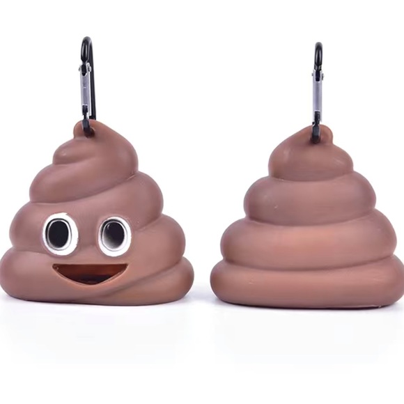 NEW Poop Emoji Waste Bag Dispenser - Picture 3 of 6